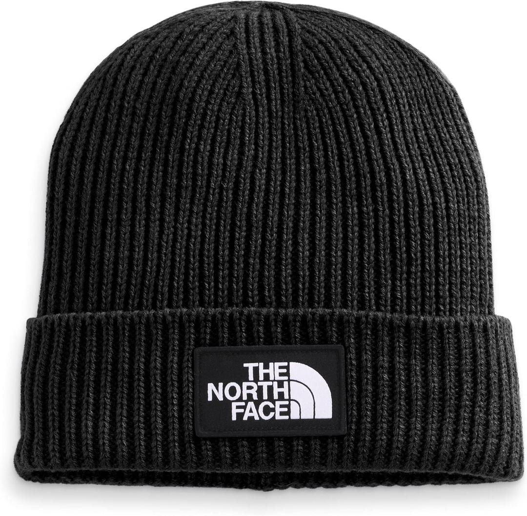 THE NORTH FACE TNF Logo Box Cuffed Beanie (One Size)