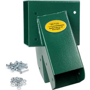 BETOOLL A-Frame 1pcs Bracket Swing Set Bracket for Heavy Duty Swing Set  Includes Mounting Hardware, Ideal for Indoor and Outdoor Playgrounds (1 Bracket-Green)