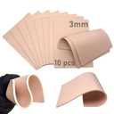 3MM 10 Pcs Tattoo Practice Skins - Stidgbo Double-Sided Silicone Sheets 5.87.7", Silicone Thick Practice Skin for Beginner and Experienced Tattoo Artist