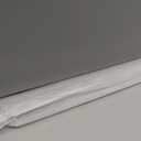 36" Shower Door Bottom Seal Strip for 3/8" (10mm) Glass Ultra Clear Polycarbonate Shower Door Sweep, Single Pack