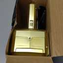 Gold Money Gun Shooter and 201 PCS Props (No real function) and Billionaire Stickers and 4 AA Batteries, Money Gun That Shoot Money, Make It Rain Money Thrower Gun Handheld Fake Gun Toy Party Supplies