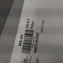 GOTOGO Women's Mary Jane Shoes (8.5, White Patent)