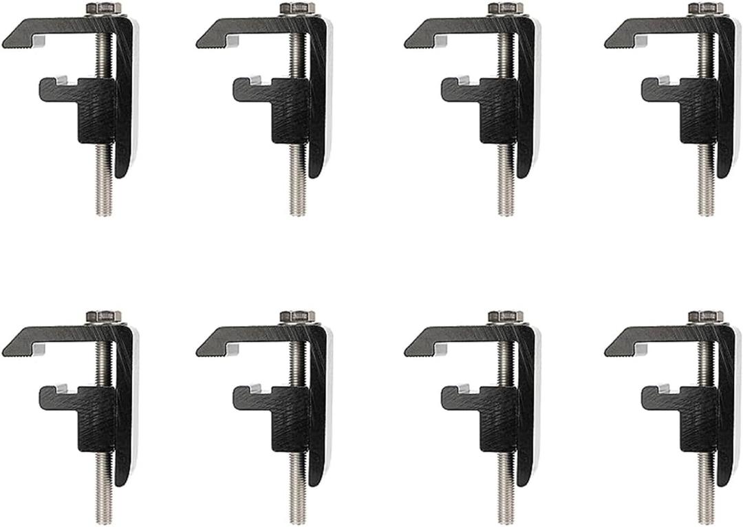 Mounting Clamps for Truck Cap Camper Shell Toyota Tacoma/Tundra - 8 PCS