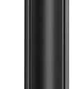 5 Pack Finger Pulls for Cabinets, Streamlined Long Concealed Handle for Home Kitchen Door Drawer Cabinet, Mount Finger Edge Tab Pull Aluminum (Black,500mm/19.69" Overall Length)