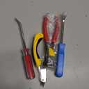 4pcs Upholstery Staple Remover with Nail Puller Pliers & Tack Puller - Heavy Duty Staple Puller Tool for Furniture, Floor, Carpet, Wall, Wooden Case, Photo Frame, Carton