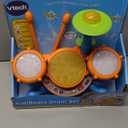 VTech KidiBeats Kids Drum Set, Orange