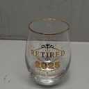Great Retirement Gift for Women & Men 2026 !Coworker Leaving Gifts,Retirement Decorations, Farewell Goodbye Gifts For Coworkers - Stemless Wine glass