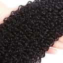 Kinky Curly Bundles 30 32 34 Inch Afro Curly Wave Human Hair Bundles Afro Natural Black Bundle Hair Weave Healthy And Soft Remy Hair Extensions 150g