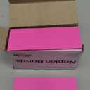 Gmark Paper Napkin Band Box of 500 (Burgundy), Paper Napkin Rings self Adhesive GM1050A