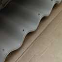 Galvanized Raised Garden Bed 8x4x1.5 ft, 18" Tall Metal Planter for Outdoor Plants Vegetable Herb Leafy Green, Modular Raised Flower Bed with Rust Resistant Coating - Sand Beige