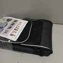 Morpilot Cat Carrier - Cat Carrier Soft for Medium or Large Cats up to 20lbs, with Dual-Sided Cushion, Secure Buckle and Foldable Bowl, Dog Carriers for Small Dogs - Pet Carrier (Dark Gray) (17.3"L x 12.2"W x 13.4"H)