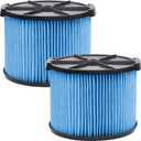 2 Pcs VF3500 3-Layer Replacement Filter Fits for Ridgid WD3050 WD4070 WD4080 WD4522 4000RV 4500RV WD4050 Shop Vac 3-4.5 Gallon Wet Dry Vacuum Cleaners