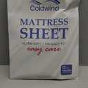 Cot Sheets 25" x 70", Cot Size Mattress Sheet Fit for Coleman ComfortSmart Camping Cot, Super Soft and Breathable Microfiber Cover, Bottom Sheet, Gray
