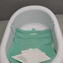 Frida Baby 4-in-1 Grow-with-Me Baby Bathtub, Baby Tub for Newborns to Toddler with Removable Bath Seat & Backrest for Bath Support in Tub