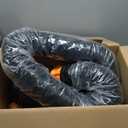 Heated 20FT RV Sewer Hose with Heated Sleeve, Anti Freezing at -20F RV Waste Sewer Black Hose with Protective Cover (20FT Hose with Cover)