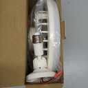 Socket Fan Light with Remote Control, 3 Colors 3000K-6500K Dimmable LED Light Bulb Fan Screw in Ceiling Fan for Bedroom, Kitchen, Storage Room, Closet, Wireless Small Ceiling Fans with Lights - White