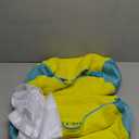 Mesh Shoe Washing Bag, Yellow Corduroy Protective Laundry Bag with Zipper, Machine Washable (Yellow + plain white zipper 2PC, 15.35 * 7.48in)