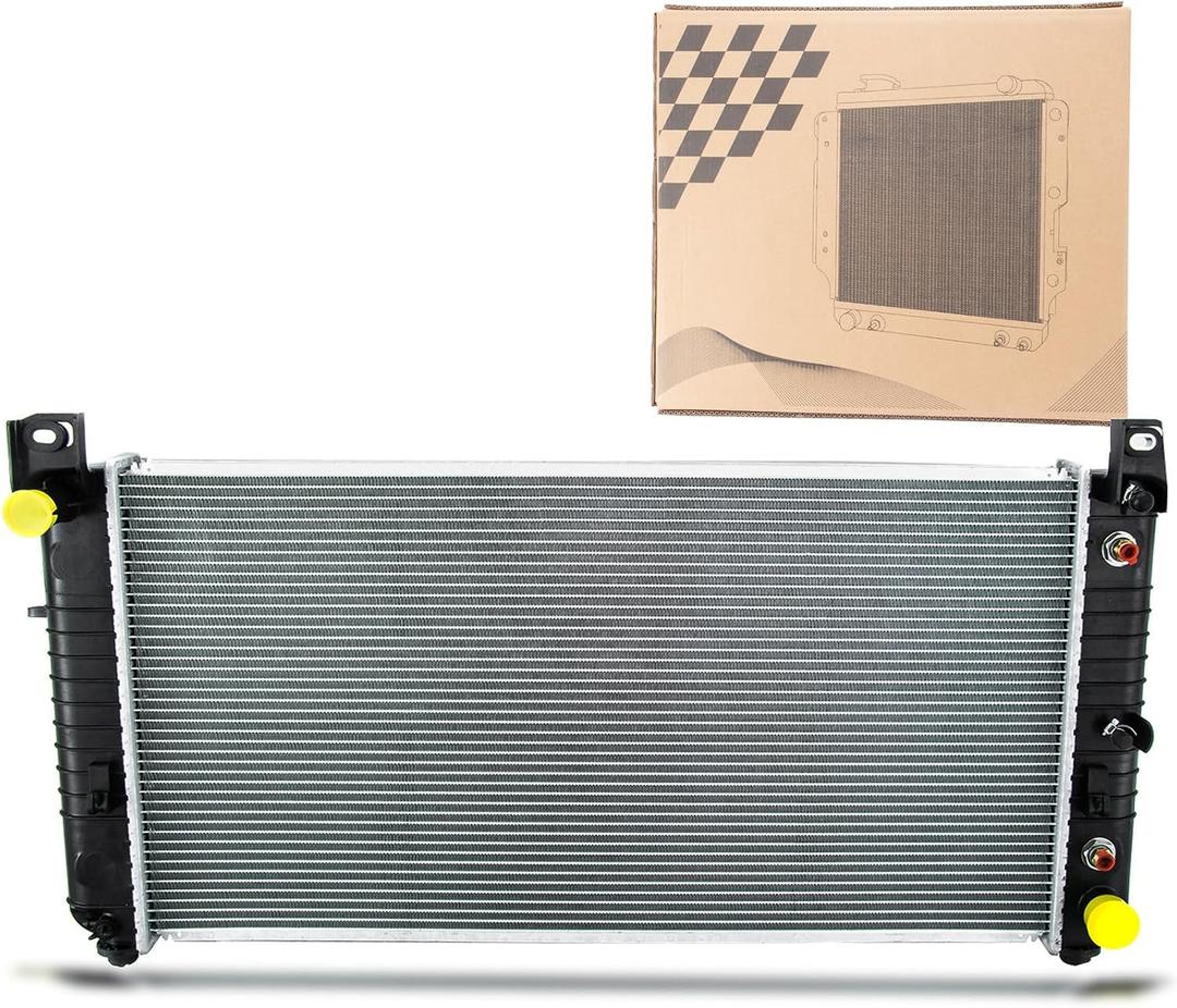 Radiator for 1999-2013 Chevy Silverado 1500 2500 3500 Sierra 2000-2014 Tahoe GMC Yukon XL Suburban Cadillac Escalade EXT ESV Avalanche Hummer H2 2001 2002 2003 2004 2005 2006 2007 2008 2009 2010 11 12