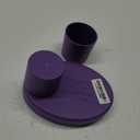 Travel Tray Oval USA Made Extend Your Current Cup Holder to Hold Your Cup Plus A Tray for Snacks, Toys and Accessories. Use in a Car Seat, Booster, Stroller, Golf Cart, Outdoor Chair, Purple