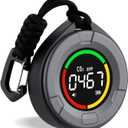 INKBIRDPLUS Portable CO2 Detector, Mini Indoor CO2 Monitor, NDIR Sensor with Full Color LCD, for Home, Office, Travel (PTH-10C)