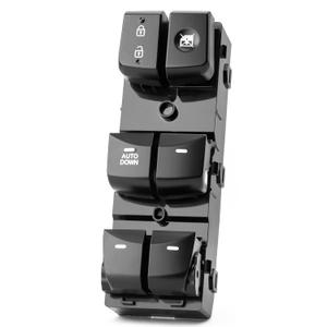 for Hyundai Elantra 2013 2014 2015 2016 Power Window Switch Driver Side,Elantra Front Left Master Window Control Button,Door Lock Switch 935713X011RY,DWS2073,1S16475