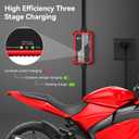 Foval Automatic Trickle Battery Charger 12V 1000mA Smart Battery Charger (1A)