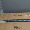 2 Pack of Extra Large Cat Litter Box (ABS Material), Low Entry Senior Litter Pen for Geriatric Kitty Big Cats, Jumbo Pet Safe Litter Boxes Tray for Indoor Pets Potty (Gray, 24" L x 20" W)