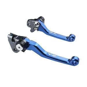 TIRGE Motorcycle CNC Foldable Pivot Clutch Brake Lever Handle for YZ125 YZ250 YZ426F YZ450F 2001 2002 2003 2004 2005 2006 2007 WR250F 2001 2002 YZ250F 2001-2006