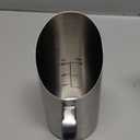 RSVP International Endurance Kitchen Collection Measuring Tools, Dishwasher Safe, Scoop & Measure, Stainless Steel