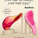 Lily England Detangler Hair Brush for Curly, Thick, Straight & Natural Hair - Gentle Detangling Brush for Women, Kids & Toddlers with Flexible Bristles - Smooth Hairbrush for Wet & Dry Hair, Ombre