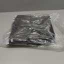 HERKKA Hanging File Folders, 60 Pack Reinforced Letter Size Hanging Folders, Designed for Bulky Files, Filing Cabinet, 1/5-Cut Adjustable Tabs (Black)