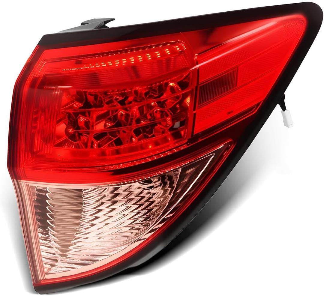 Outer Tail Light Red Passenge Side Compatible with 2016 2017 2018 HRV HR-V Rear Tail Lamp Right Side HO2805109 33502T7SA01 (Right)