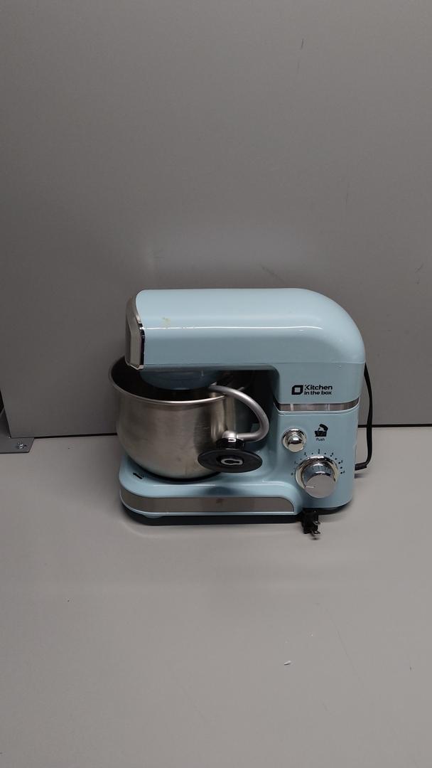 Kitchen in the box Stand Mixer,3.2Qt Small Electric Food Mixer,6 Speeds Portable Lightweight Kitchen Mixer for Daily Use with Egg Whisk,Dough Hook,Flat Beater