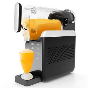 Slushie Machine for Home,Frozen Drink and Slushy Maker,240W Fast Make Slushy 5-10 Minutes,No Ice Needed, 6 Preset Programs Slushie Maker with Auto Clean,Frozen Margaritas, Frapps, Milkshake(Black)