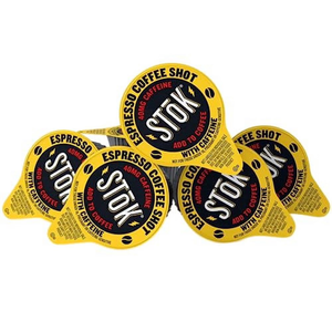 (100) STOK Caffeinated Cold Brew Coffee Shots ADDS 40mg Caffeine to Your Coffee, BBD 10/07/2026