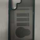 TOCOL for Samsung Galaxy S22 Ultra Case, Translucent Matte Hard Back [Military Grade Shockproof] [Anti-Scratch & Anti-Fingerprint] Slim Fit Protective Cover for Galaxy S22 Ultra Case 6.8'', Green