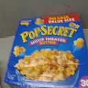 Pop Secret Microwave Popcorn, Movie Theater Butter Flavor, 3 Oz Sharing Bags, 30 Ct (EXP 03/21/27)
