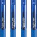 Paper Mate InkJoy Gel Retractable Pens - 0.7mm Medium Point - Blue Ink - Pack of 4