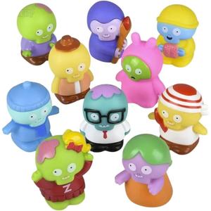Rhode Island Novelty 2" Rubber Zombie Assortment 50 Pack