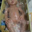 BABESIDE Silicone Baby Doll - 16 Inch (Weight 4.9 Lb) Reborn Baby Dolls Silicone Full Body Platinum Silicone Weighted Realistic Sleeping Newborn Lifelike Preemie Doll Gift for Collectors & Kids Age 3+