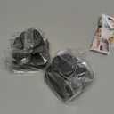 2 Pcs Suction Cup Hooks for Bathroom and Kitchen, Reusable Hook for Towels, Robes on Glass and Tiles (Matte Black)