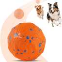 Interactive Dog Toys Ball, 2025 Upgraded Self Moving Balls and Vibrating Ball for Dogs, E-TPU Safety Material Electric Dog Toys to Keep Them Busy Rolling Balls for Small Medium Large Dogs (Orange)