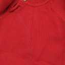 pureborn Baby Toddler Boys Girls Pullover Sweater Cotton Knit Button Closure Sweaters (18-24 Months, Solid Red #2)