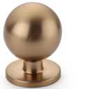 Asidrama 10 Pack Champagne Bronze Kitchen Cabinet Knobs, Cabinet Knobs Kitchen Cabinet Hardware for Cupboard Drawer Knobs Dresser Knobs