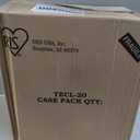 IRIS USA Top Entry Cat Litter Box, Hooded Privacy, Large, Beige