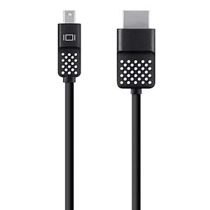 Belkin Mini Displayport to HDMI Cable 6ft - Compatible with 4k Monitors - HDMI to Displayport Cable - Connect TV & Monitors to MacBook Pro, Surface Pro & More (Black/White) Belkin Mini Displayport to HDMI Cable 6ft - Compatible with 4k Monitors - HDMI to Displayport Cable - Connect TV & Monitors to MacBook Pro, Surface Pro & More (Black/White)