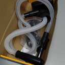 Battery-Powered Fuel Transfer Pump - 3.2 GPM No Spill Portable Gas Can siphon Pump with 3 Adapters, Extra Long Hose, Fuel Pump for Oil, Diesel, Gasoline (Batteries Not Included) (New Version)