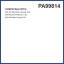 PG Engine Air Filter PA99814 | Fits 2022-2024 Mitsubishi Outlander, 2021-2023 Nissan Rogue