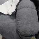 Recliner Chair with Vibrating Massage and Heating, Home Theater Seating with Lumbar Support - grey