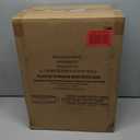 novelinks 12 Pack 6QT Plastic Storage Bins with Lids, Stackable Clear Containers with Latches, Durable Nestable Boxes for Office, Home, Garage, Shoes Organization